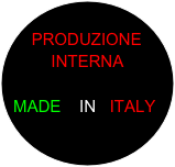 PRODUZIONE
        INTERNA

MADE    IN   ITALY
      